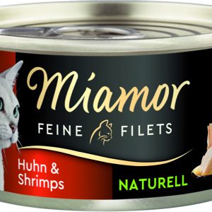 Miamor Feine Filets Natur.Huhn Shrimp 80gD