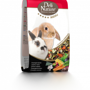 Deli Nature Nager 5*-Menü ZWERGKANINCHEN (Gemüse & Gartengewürze) 750g