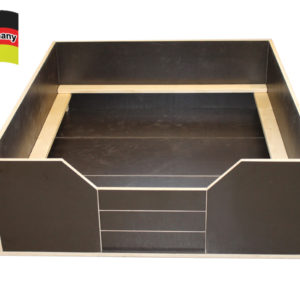 Easy-Hopper Wurfbox Komfort mit Welpenschutz 140x120cm