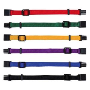 Trixie Welpenhalsbänder - 6er-Set 1 - M-L = 22-35 cm