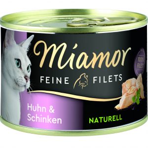 Miamor Feine Filets Natur.Huhn Sch.156gD