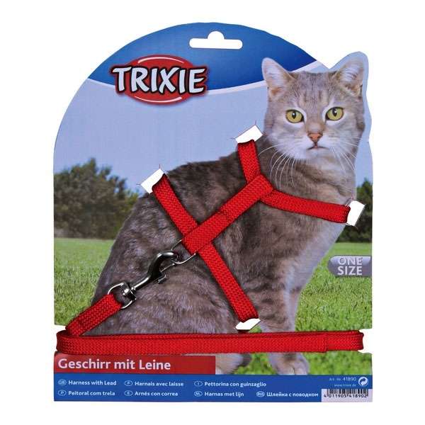 Trixie Katzen-Garnitur mit Leine – Bild 4