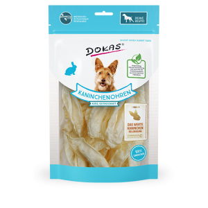 Dokas Kaninchen ohr ohne Fell 70g