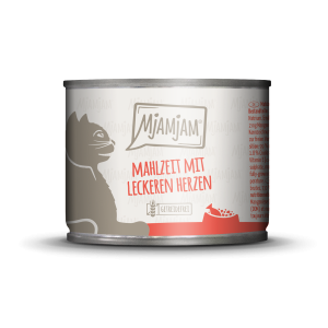 MjAMjAM Katze Mahlzeit Herzen 200gD
