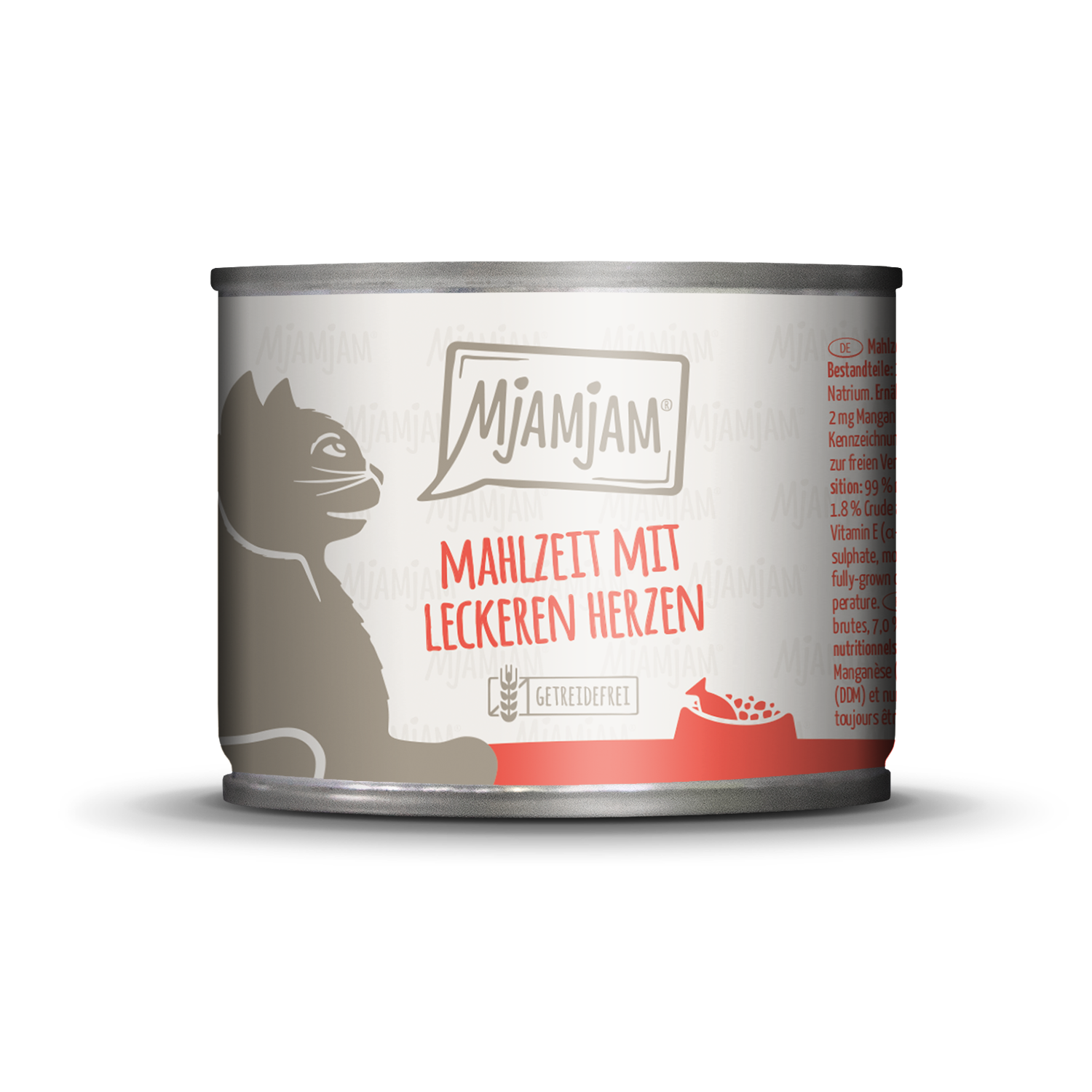 MjAMjAM Katze Mahlzeit Herzen 200gD