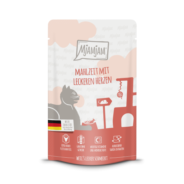 MjAMjAM Katze Mahlz.Herz 125gP