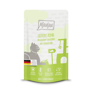 MjAMjAM Katze Rind+Kürbis125gP