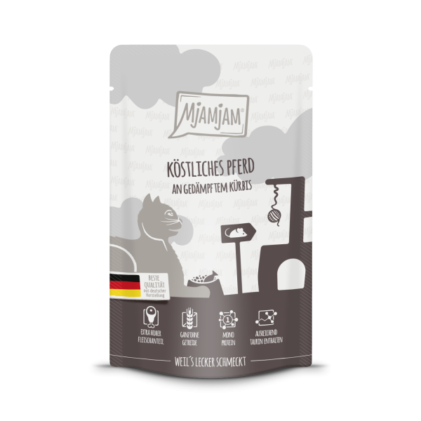 MjAMjAM Katze Pferd+Kürb.125gP
