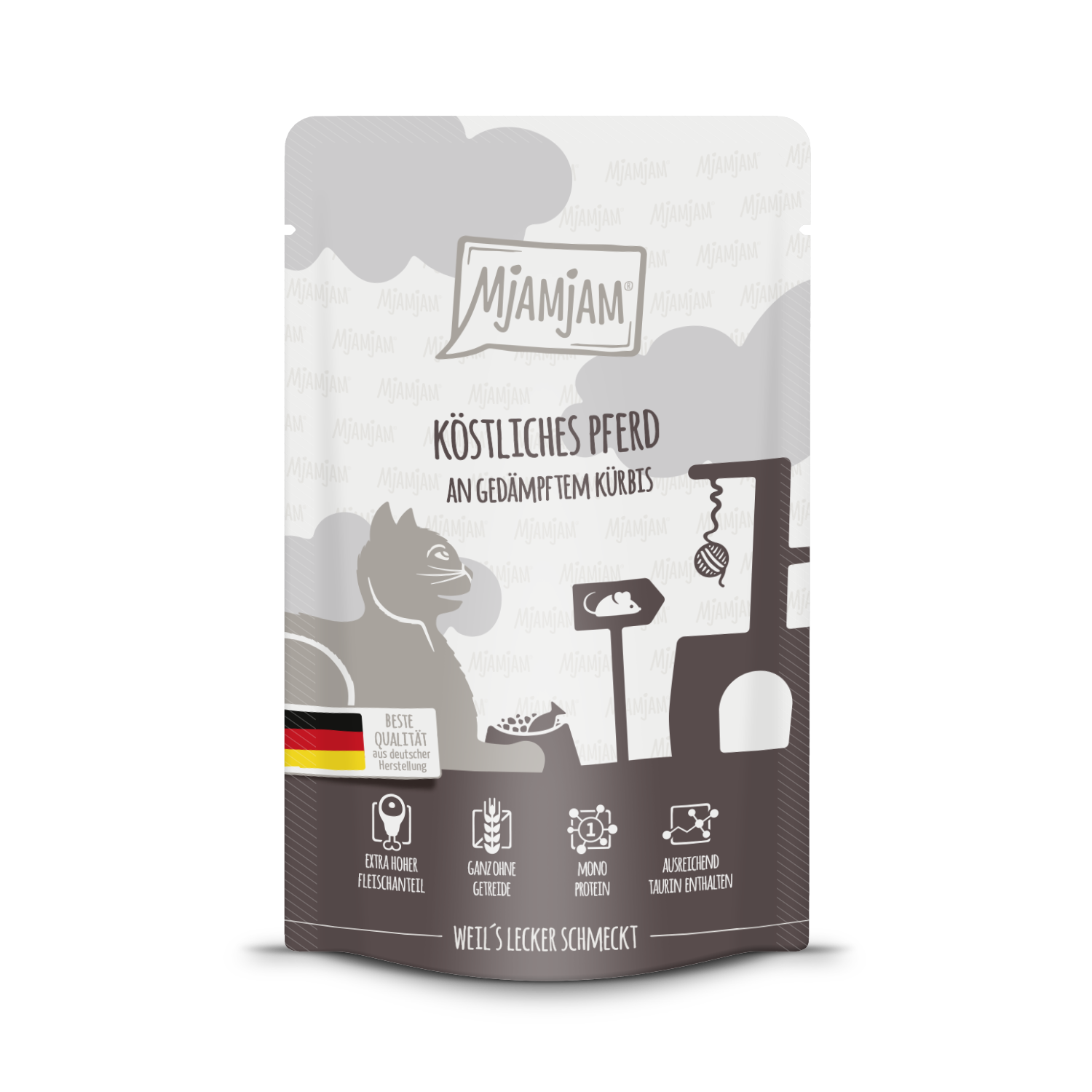 MjAMjAM Katze Pferd+Kürb.125gP