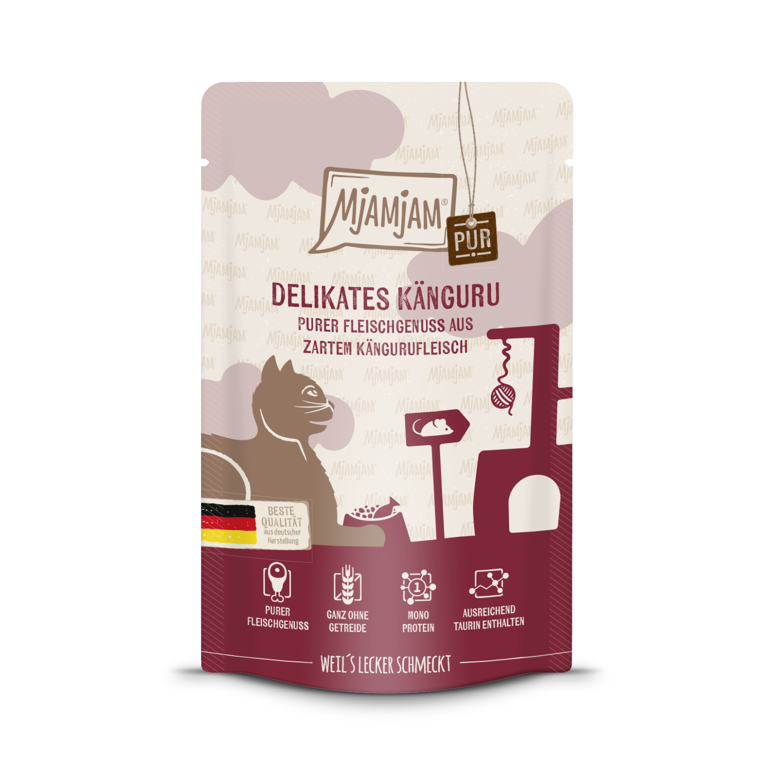 MjAMjAM Katze Känguru pur125gP
