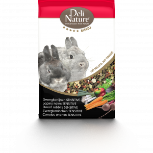 Deli Nature Nager 5*-Menü ZWERGKANINCHEN SENSITIVE 2,5 kg