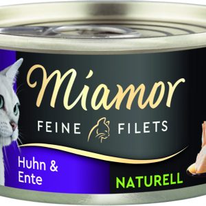 Miamor Feine Filets Natur Huhn Ente 80gD
