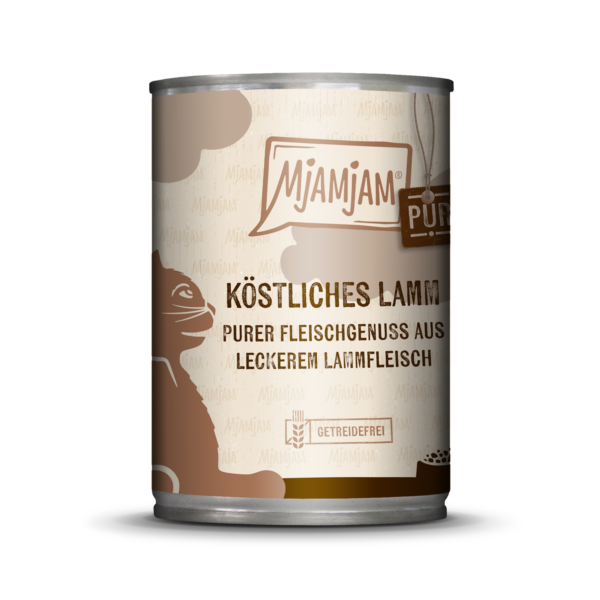 MjAMjAM Katze Lamm pur 400gD