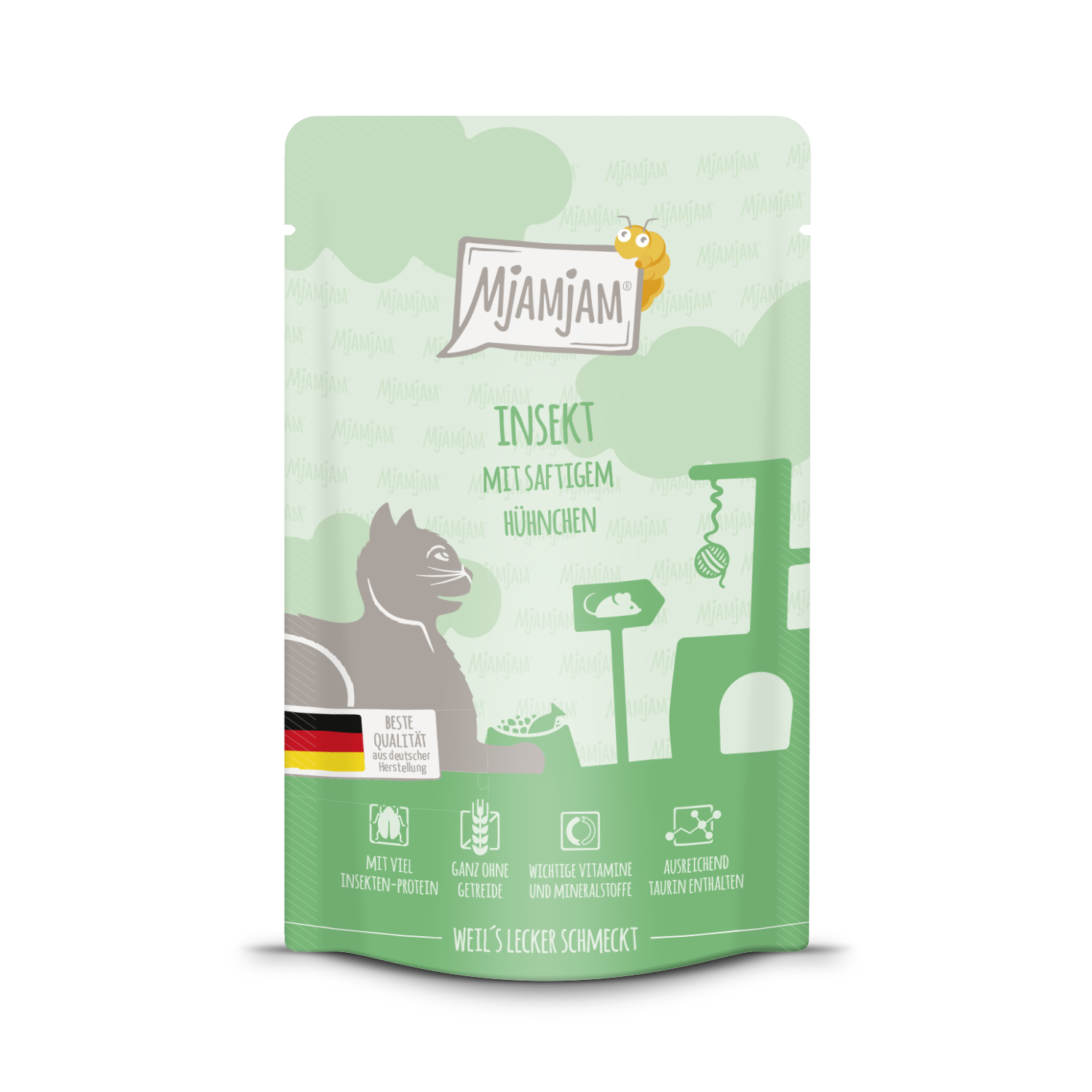 MjAMjAM Katze Insekt+Huhn125gP