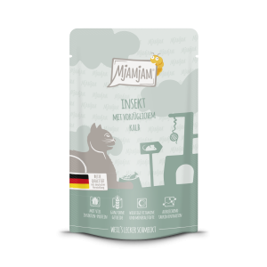 MjAMjAM Katze Insek+Kalb 125gP