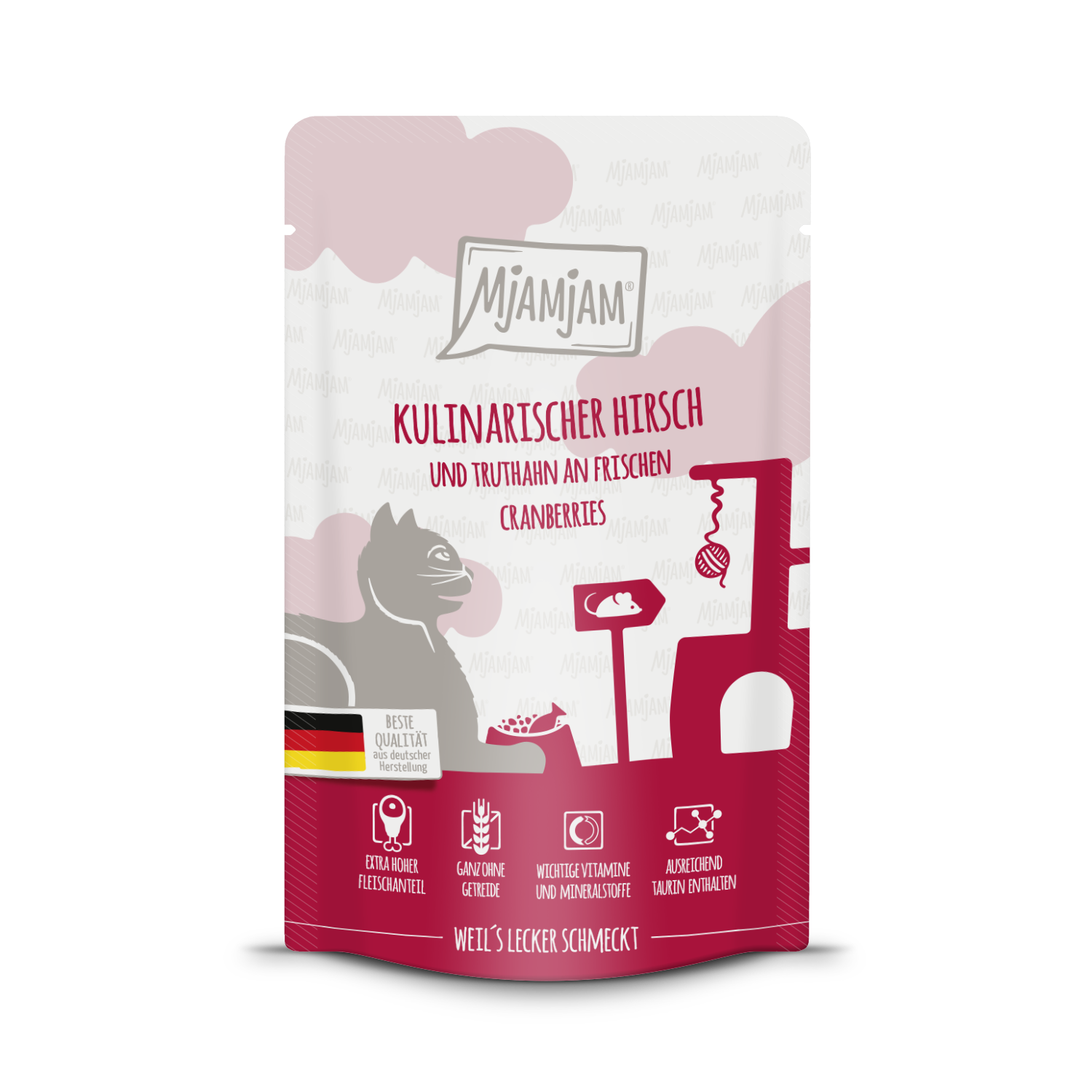 MjAMjAM Katze Hirsch+Trut+Cra 125gP