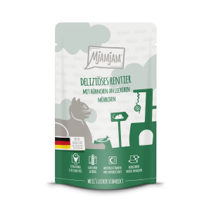 MjAMjAM Katze Rent+Huhn+Möhrchen 125gP