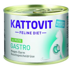 Kattovit Diet Gastr Pute 185gD