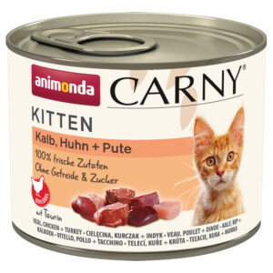 Carny Kitten Kal+Huhn+Put 200gD