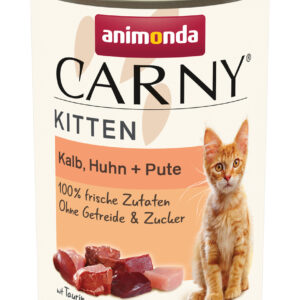 Carny Kitten Kalb+Huhn+Pu 400gD