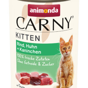 Carny Kitten Rind+Huhn+Kan 400gD
