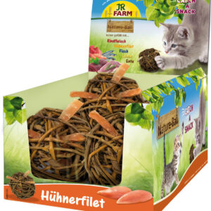 JR Cat Nature-Ball Hühnerf.15g