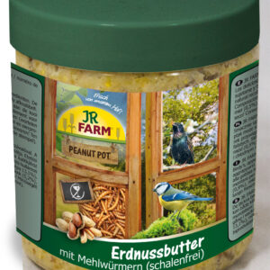 JR Garden Erdnussbut.Mehlwü.400g