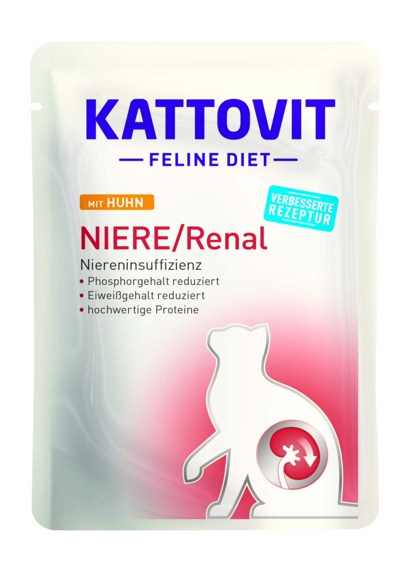 Kattovit Diet Niere/Renal Huhn 85gP