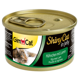 GimCat ShinyCat Hühn Lamm 70gD