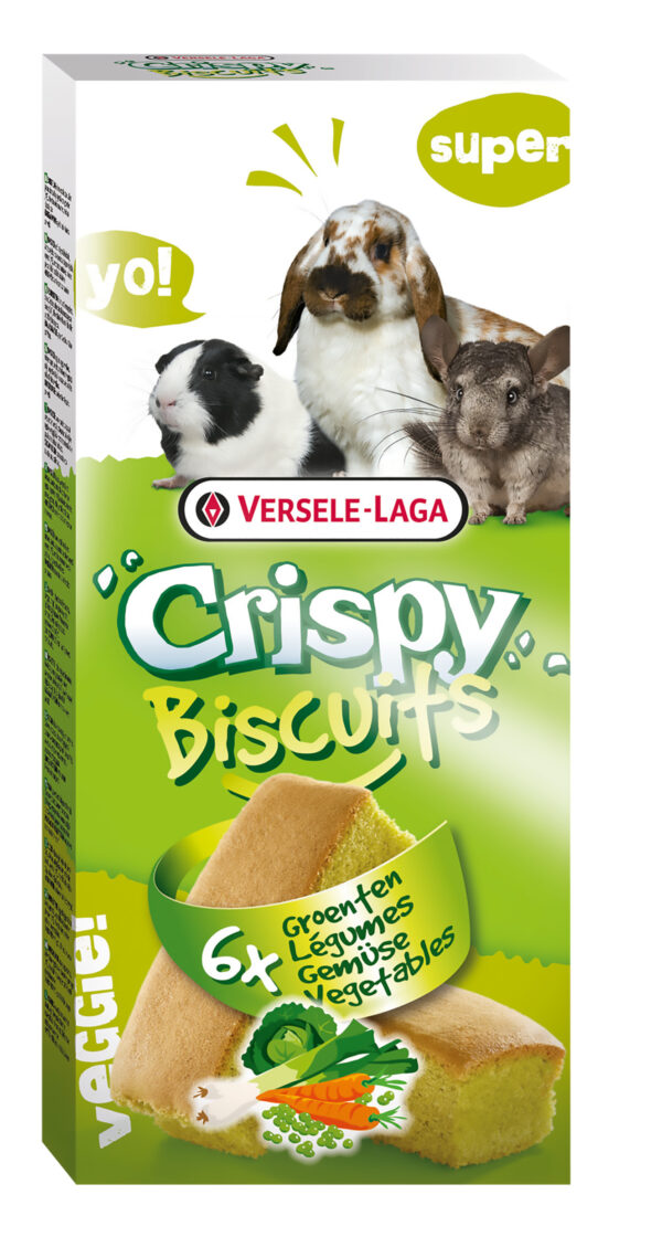 Versele Laga Nager Crispy Bisc.Gemüs. 6St