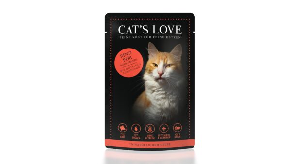 CATSLOVE Rind Pur 85gP