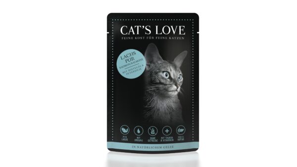 CATSLOVE Lachs Pur 85gP
