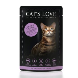 CATSLOVE Fisch+Huhn Pur 85gP