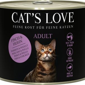 CATSLOVE Lachs+Huh Pur 200gD