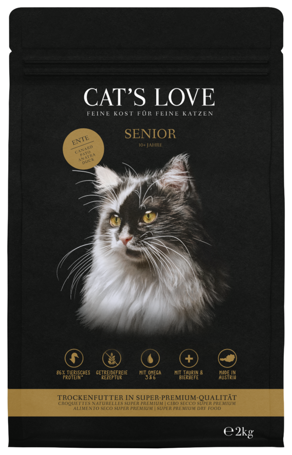 CATSLOVE Senior Ente 2kg