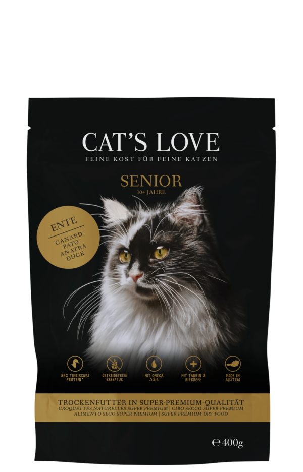 CATSLOVE Senior Ente 400g