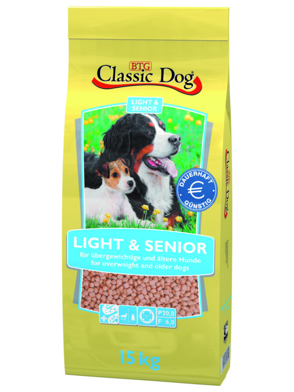 Classic Dog Light-Senior 15kg