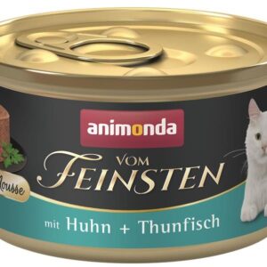 Vom Feinsten Mousse Huhn+Thunfisch 85gD