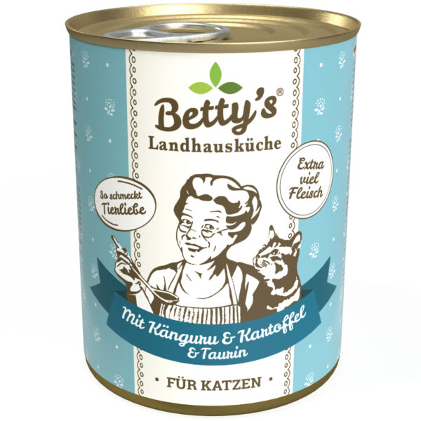 Betty's Katze Känguru Kartoffeln und Geflügel 400gD