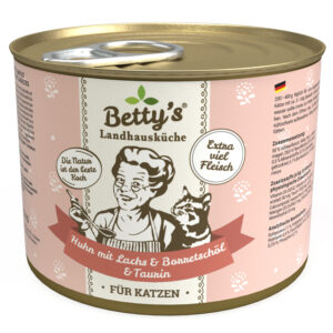 Betty's Katze Huhn und Lachs 200gD