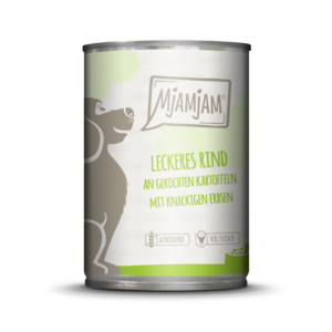 MjAMjAM Hund Rind+Kartoffeln+Erbs. 400gD