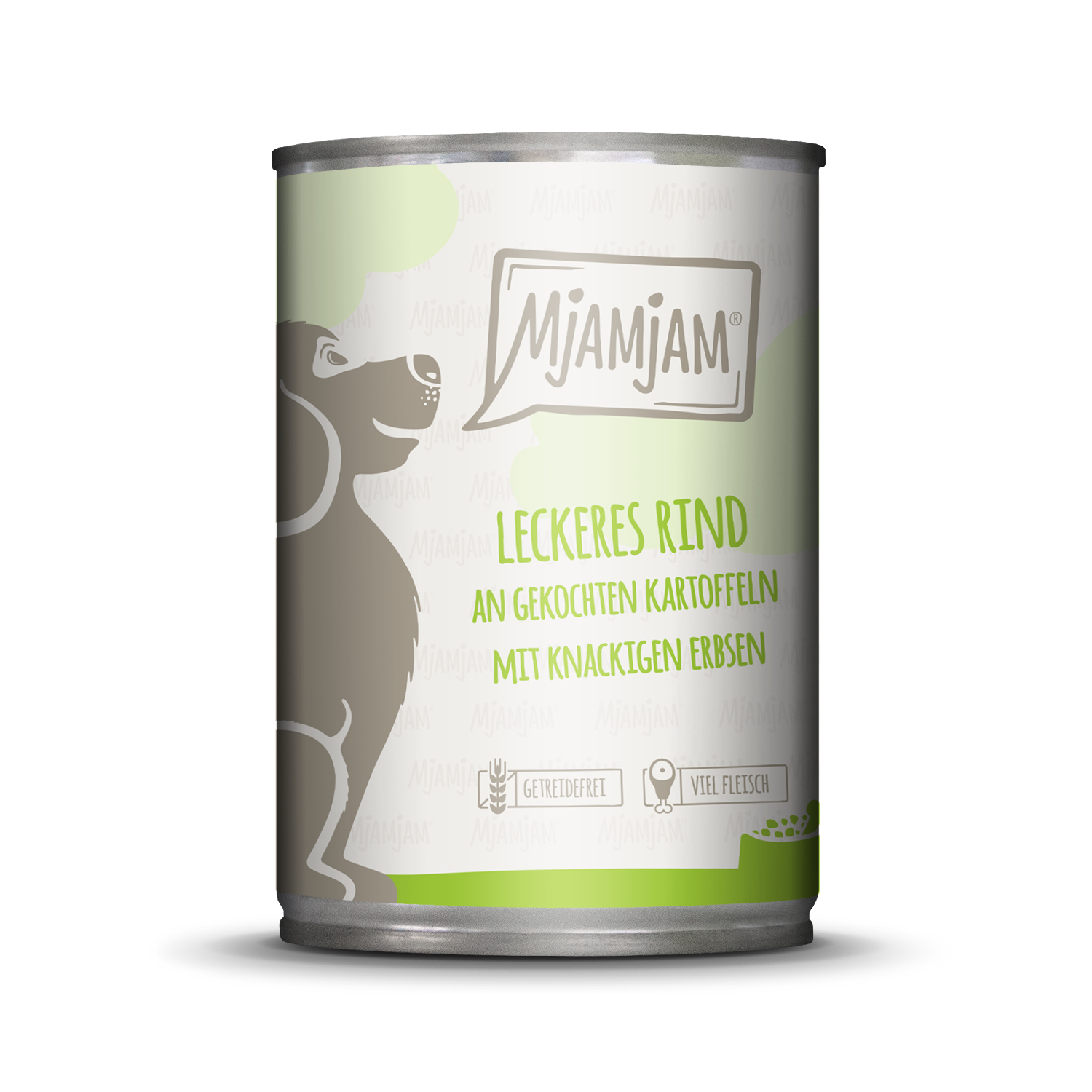 MjAMjAM Hund Rind+Kartoffeln+Erbs. 400gD