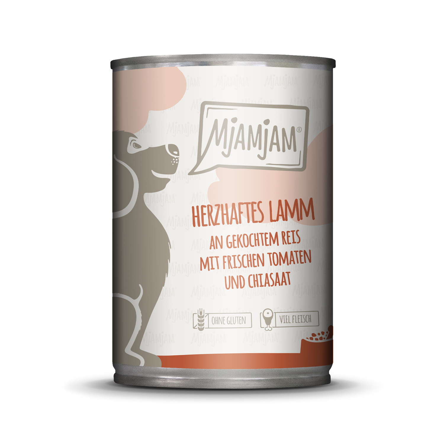 MjAMjAM Hund Lamm+Reis+Tomaten 400gD