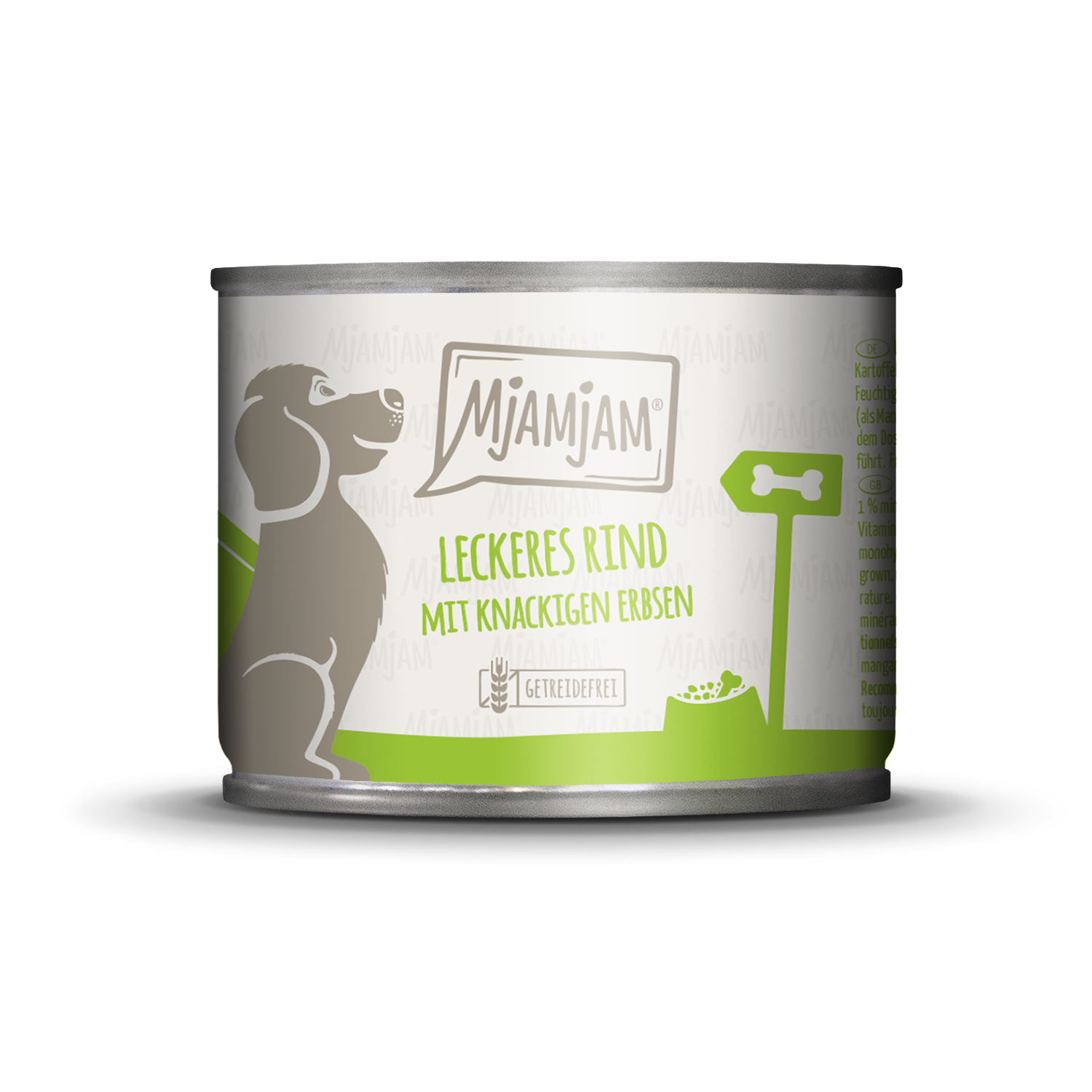 MjAMjAM Hund Rind+Kartoffeln+Erbs. 200gD