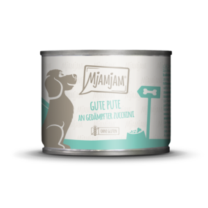 MjAMjAM Hund Pute+Reis+Zucchini 200gD