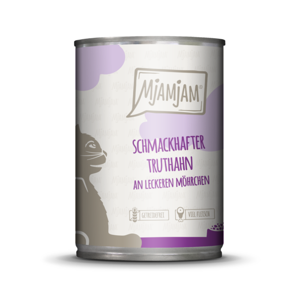 MjAMjAM Katze Truthahn+Möhre 400gD