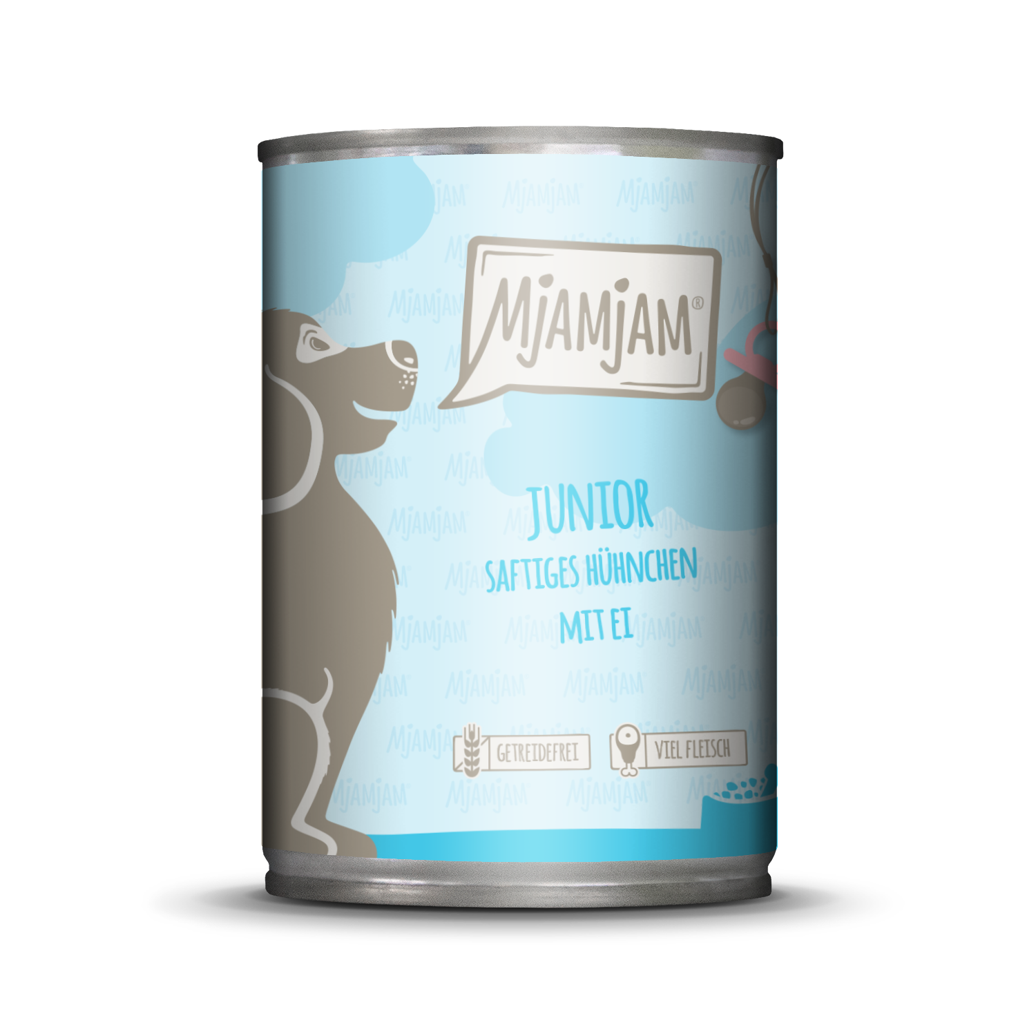 MjAMjAM Hund Junior Hühnchen+Ei 400gD