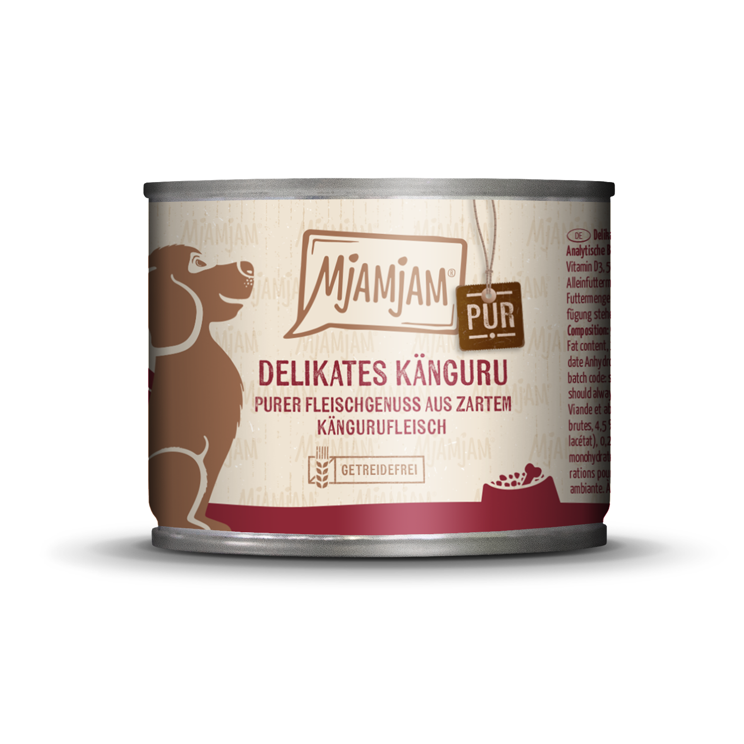 MjAMjAM Hund Känguru pur 200gD
