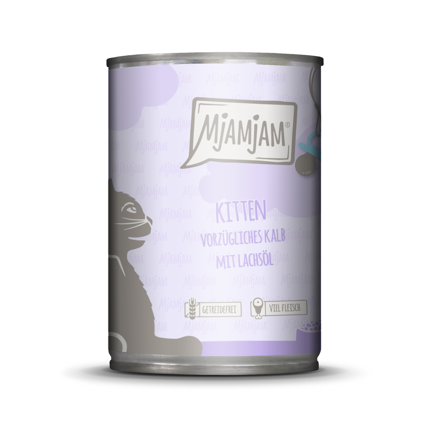 MjAMjAM Kitten Kalb+Lachsöl 400gD