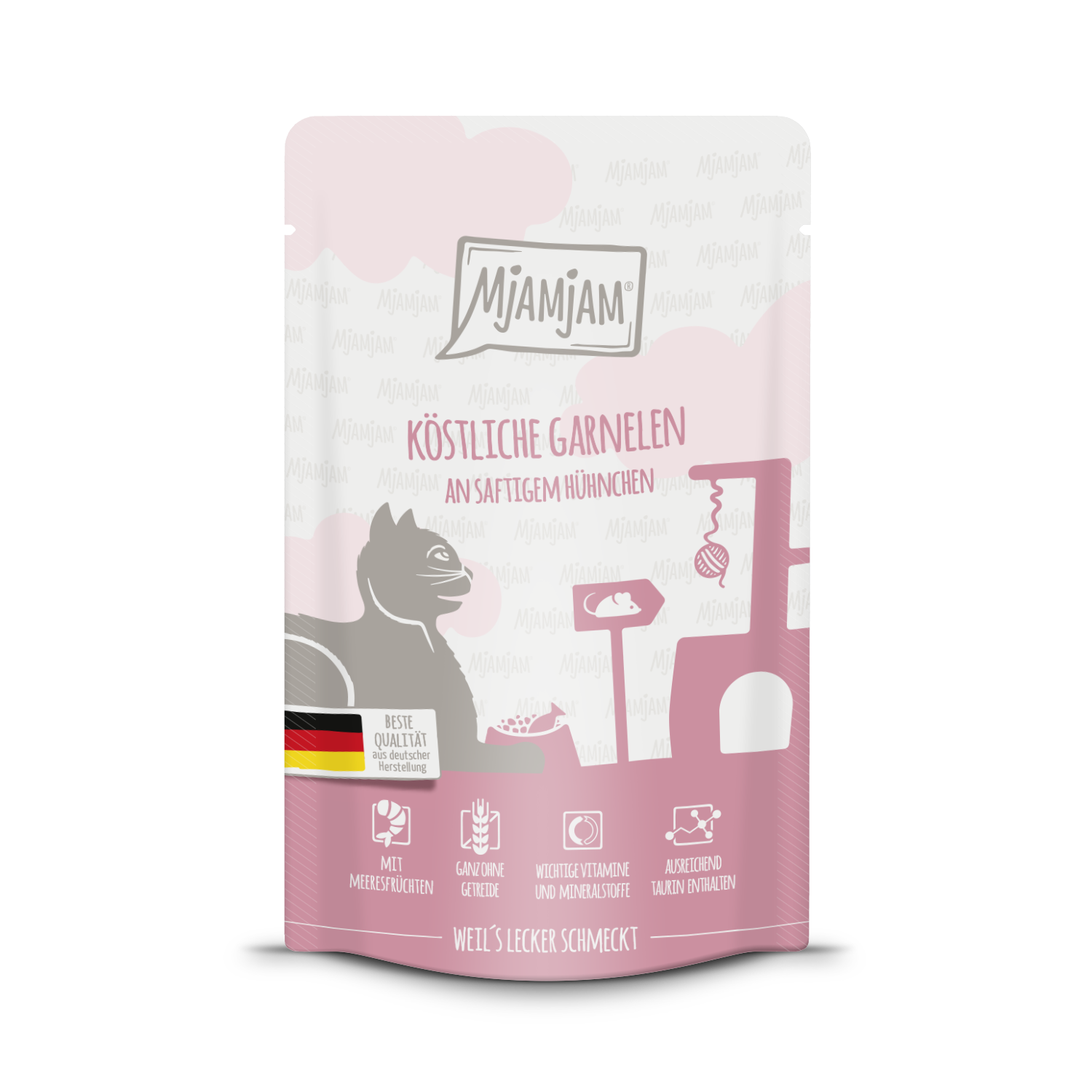 MjAMjAM Katze Garn+Hühn 125g